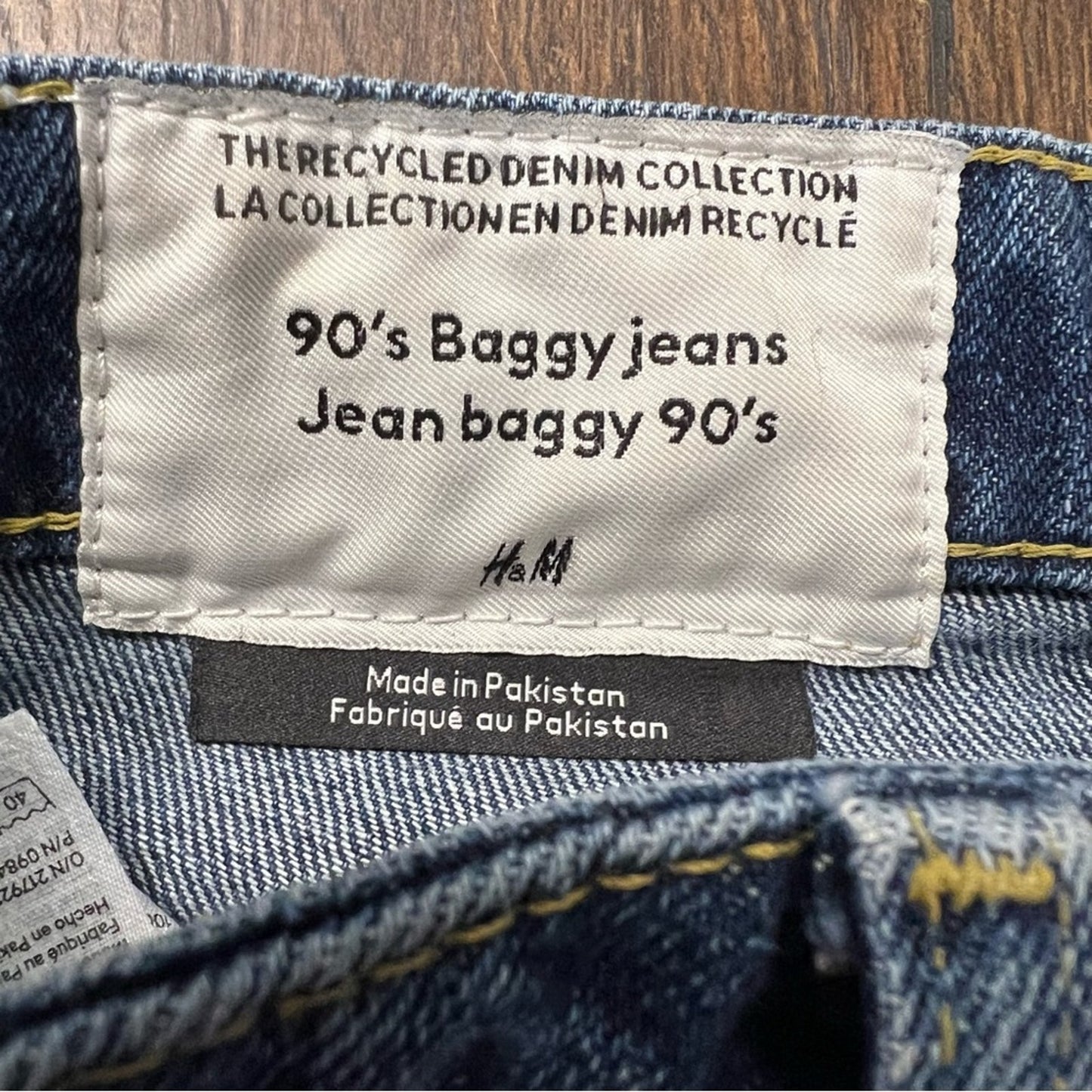 H&M 90's Baggy jeans SZ 2