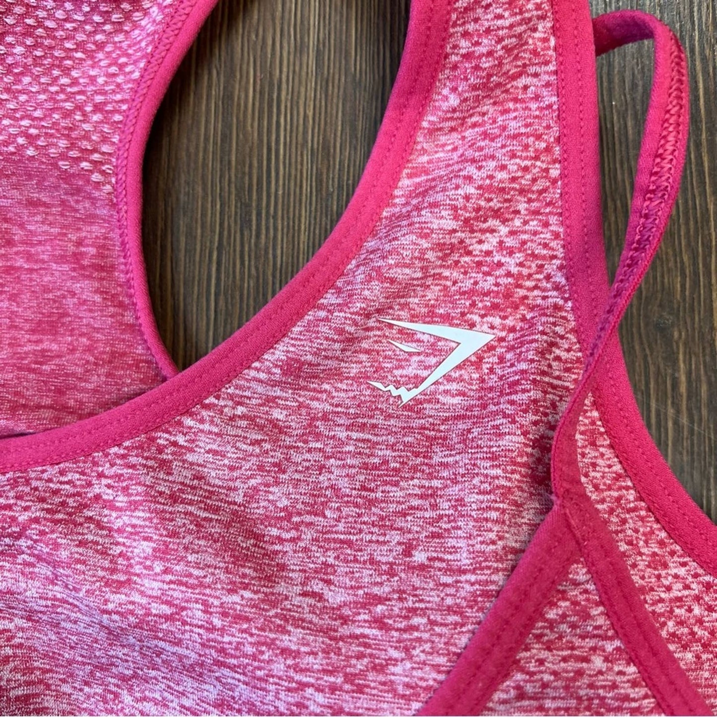 Gymshark adapt fleck seamless sports bra SZ SM