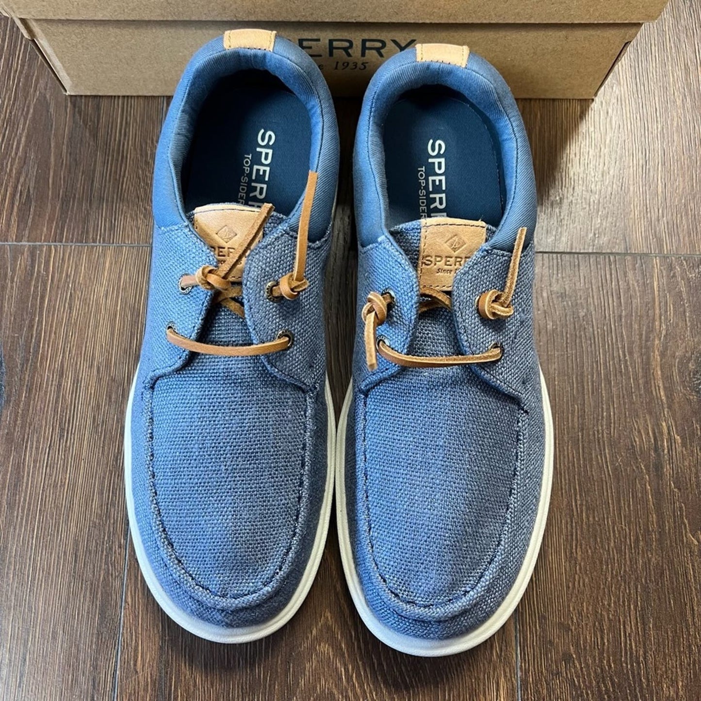 🆕Sperry’s Captain's Hemp Moccasins SZ 9