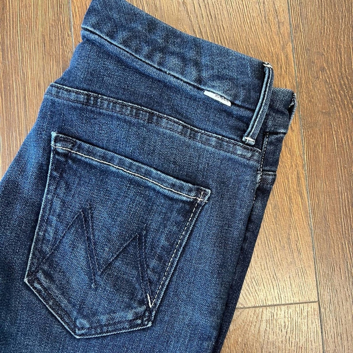 Mother high waisted looker ankle fray jeans SZ 28/6