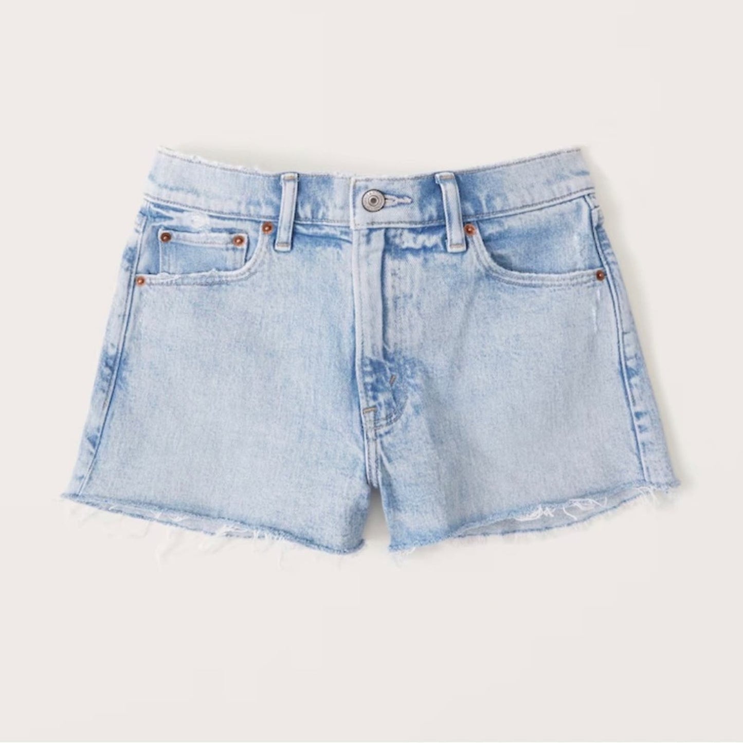 🆕 Abercrombie and Fitch Mid Rise Mom Short SZ 35/20