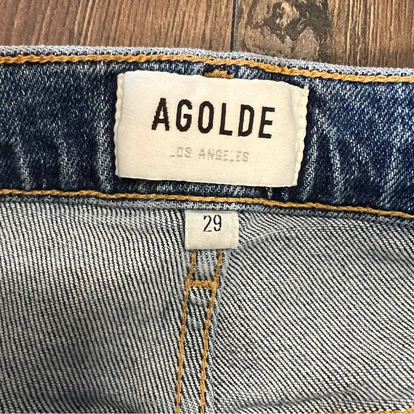 AGOLDE Pinch Waist Hi Rise Skinny in Amped SZ 29/8