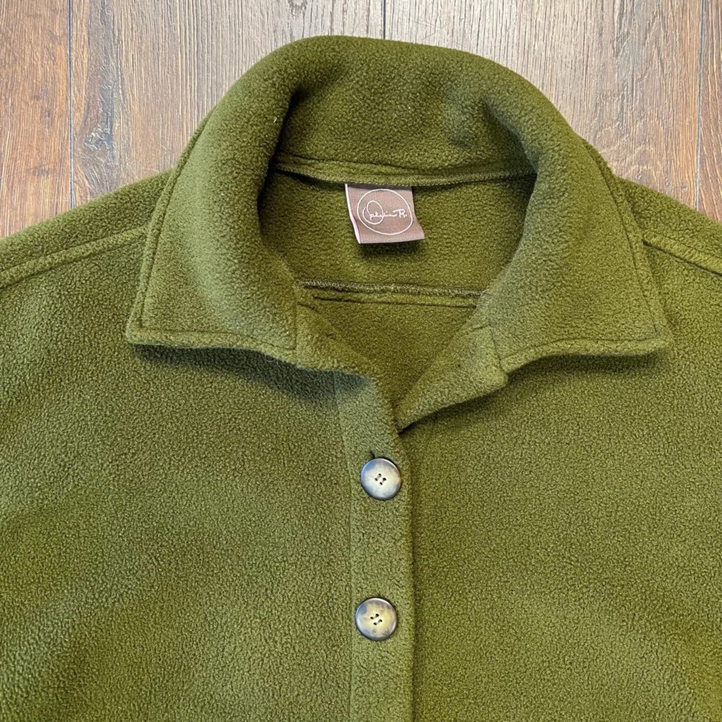 Ophelia R. Button fleece jacket SZ SM