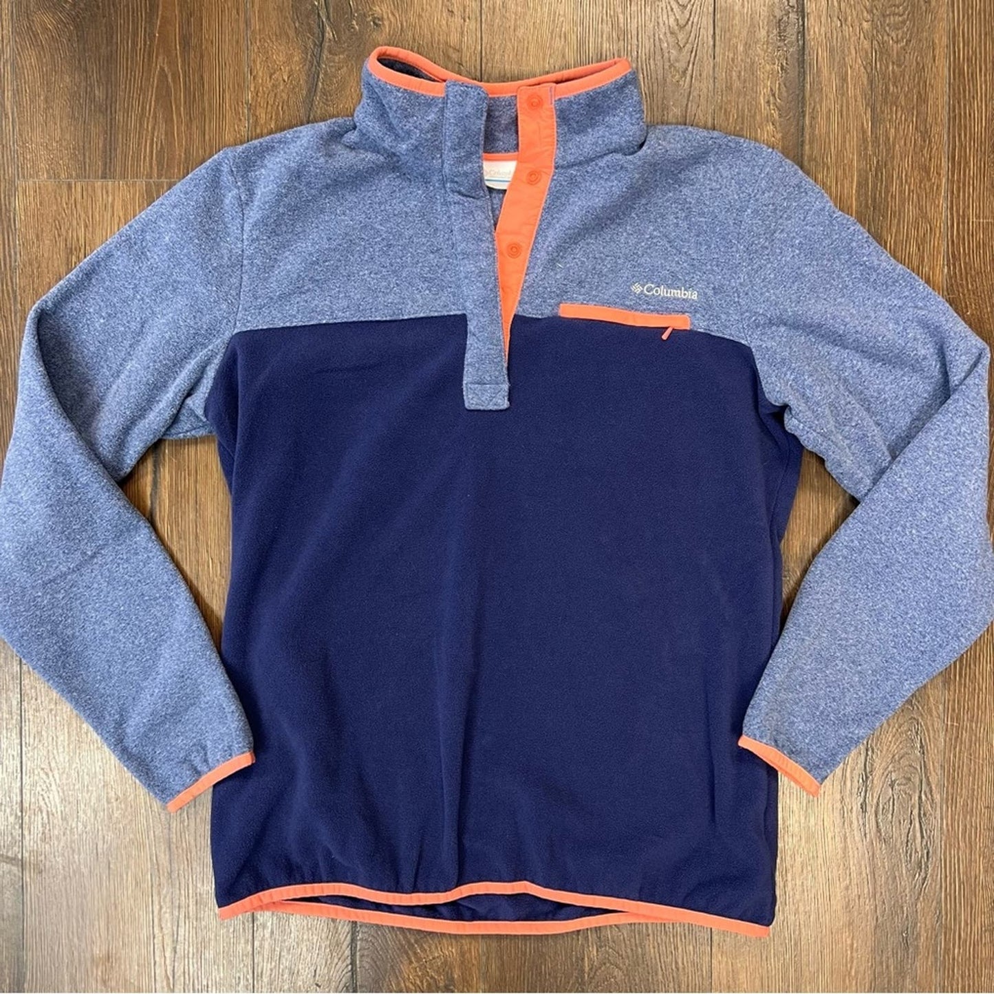 Columbia Mountain Side Fleece Pullover SZ MED