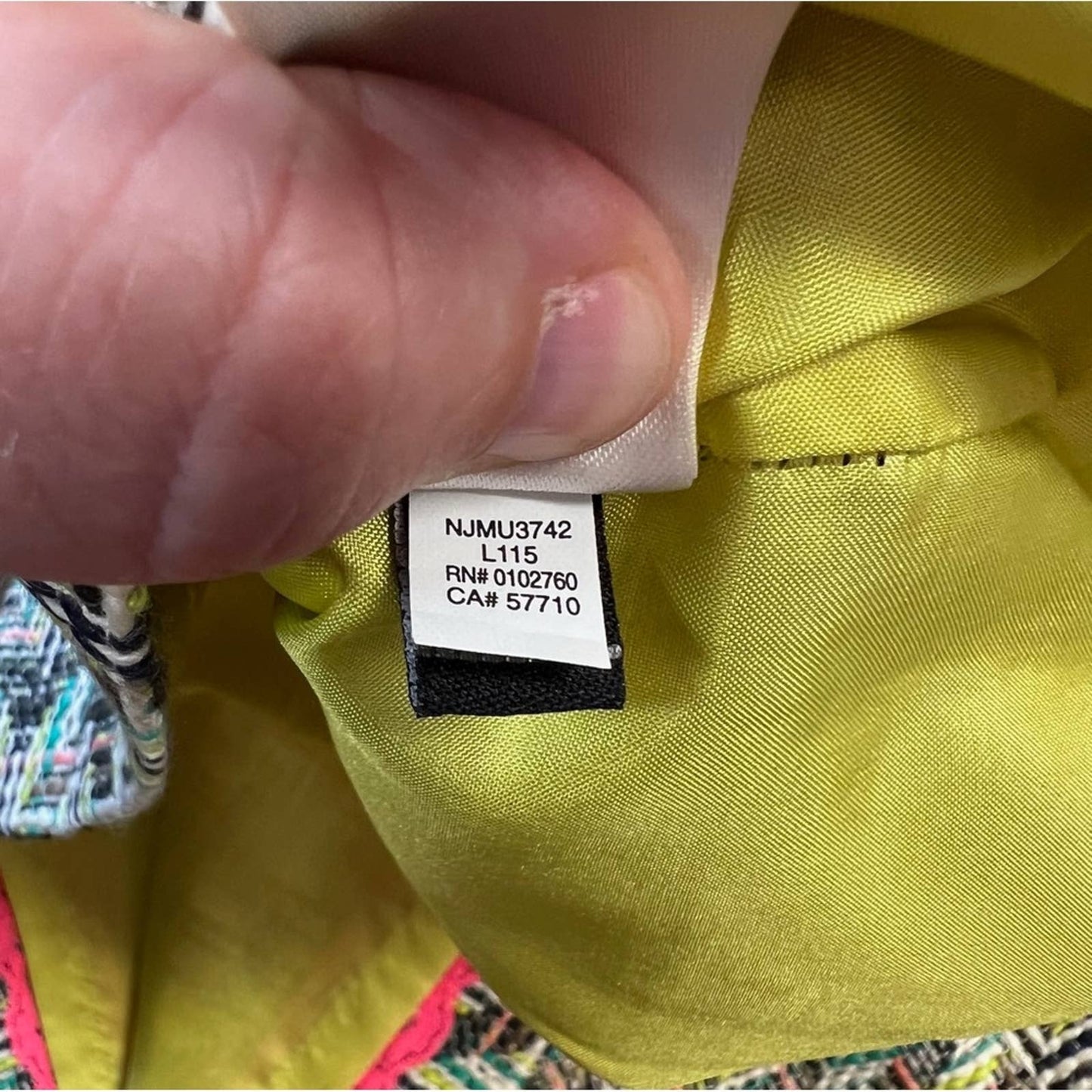 Kate Spade summer tweed Harper Skirt SZ 12