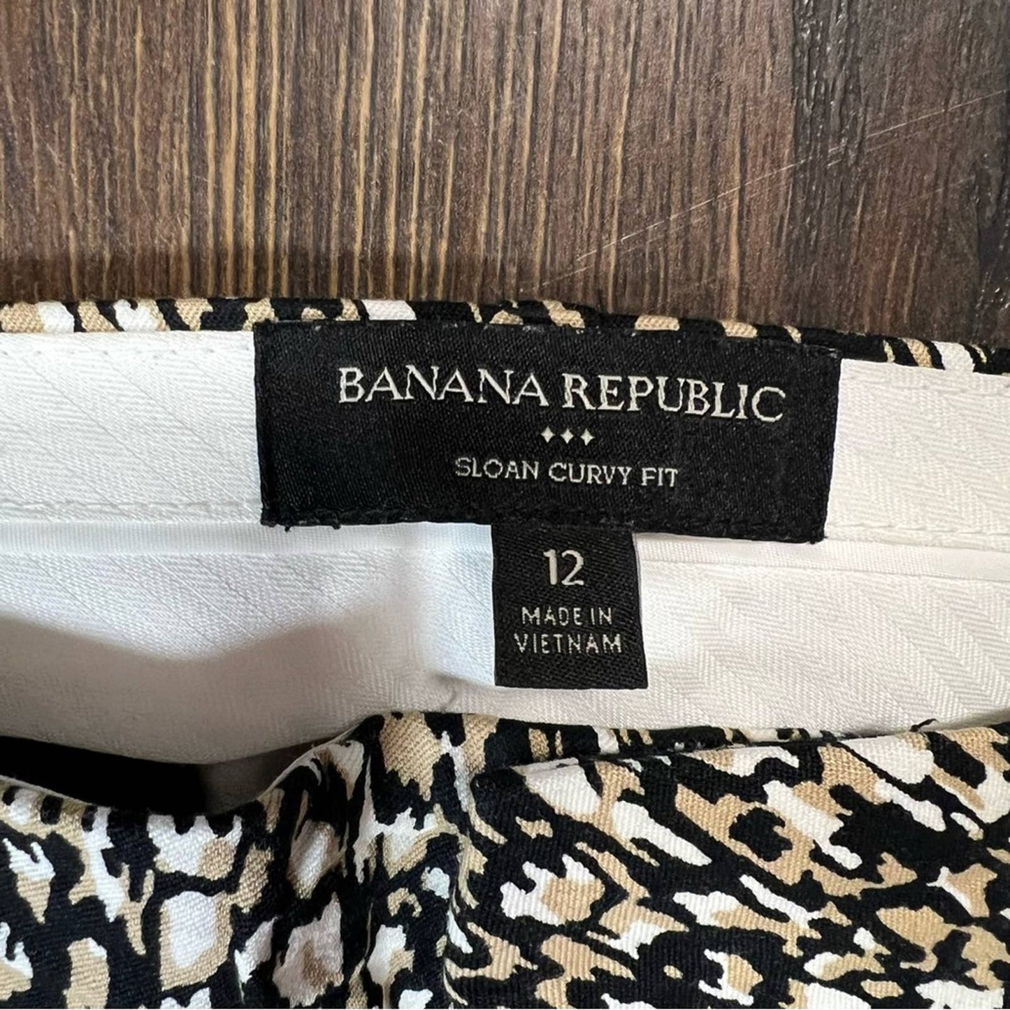 Banana Republic slain curvy fit pants SZ 12