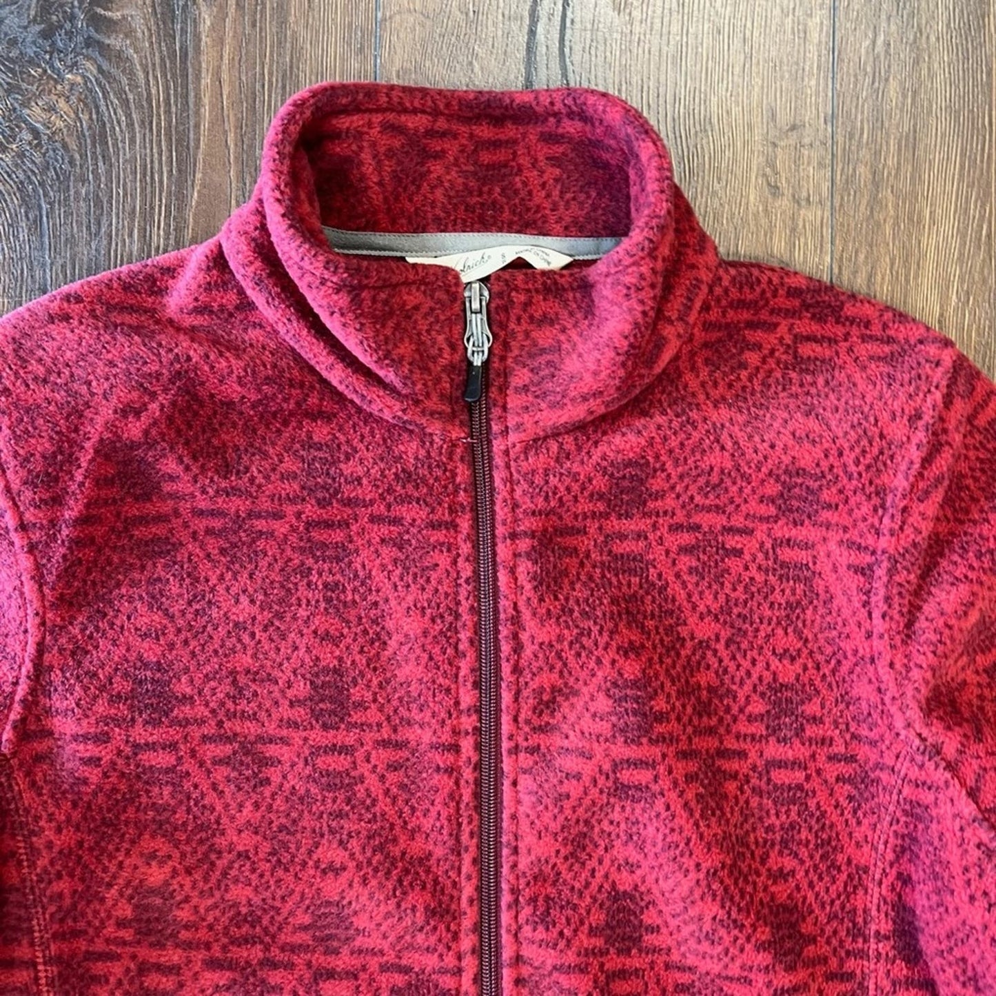 Woolrich fleece zip up SZ SM
