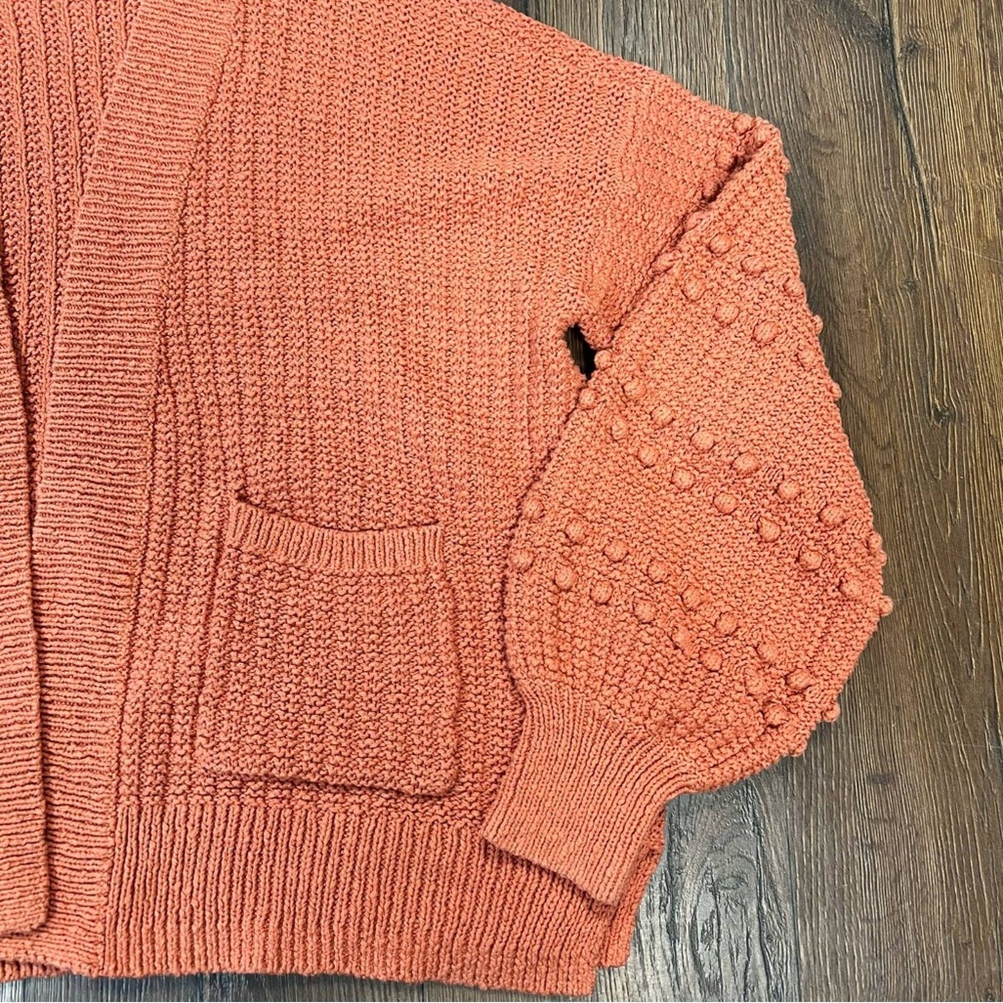 Madewell bobble oversized cardigan SZ MED