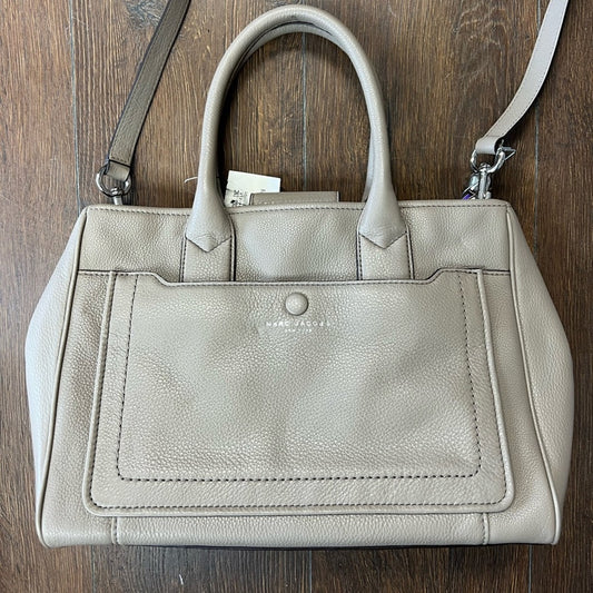 Marc Jacobs Empire City Leather Satchel (mink)