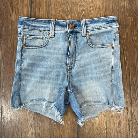 American Eagle hi rise Shortie SZ 6
