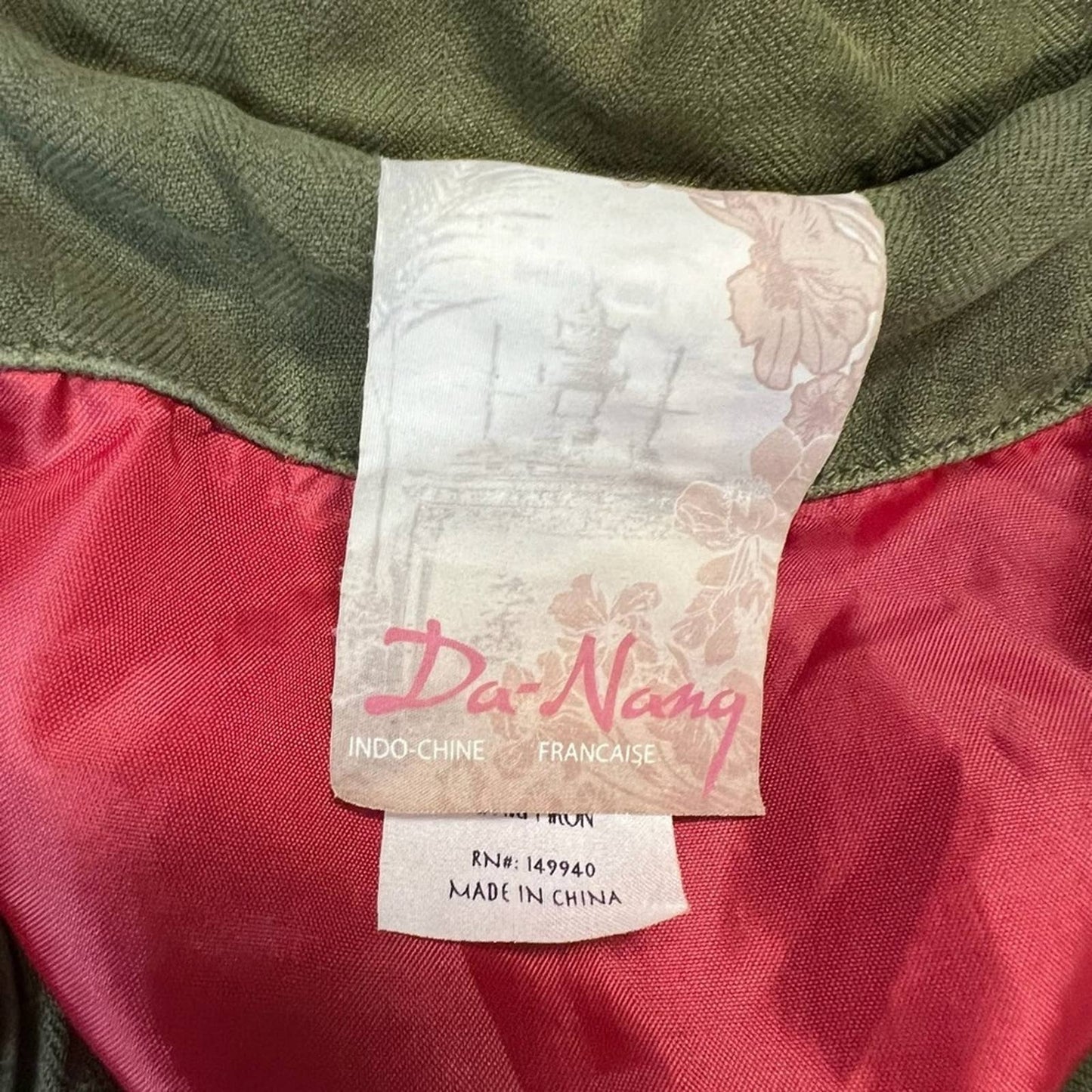 Da-Nang silk cropped jacket with elastic waist SZ LG