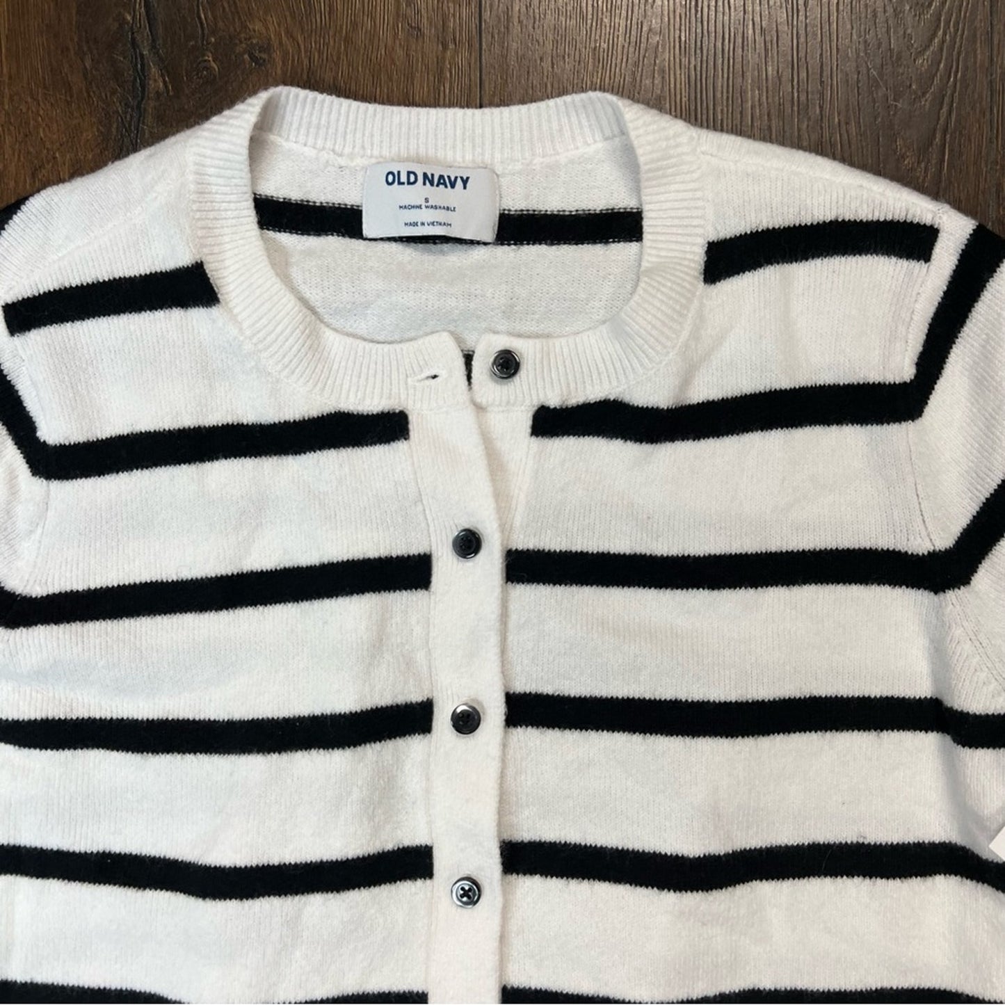 NEW Old Navy striped cardigan SZ SM