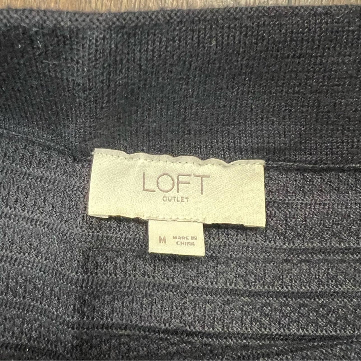 Loft Outlet Knit pencil skirt SZ MED
