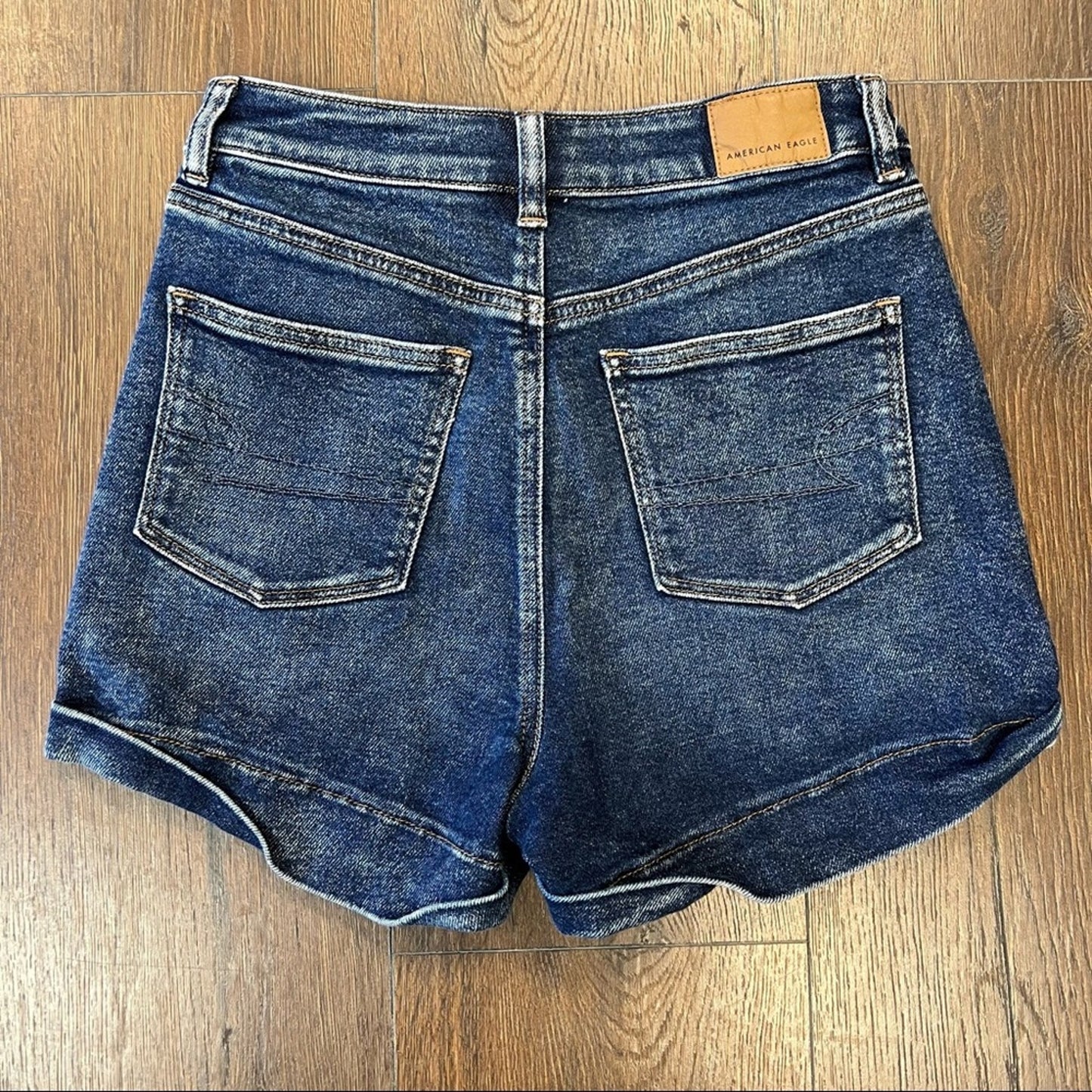 American eagle highest rise mom shorts SZ 0