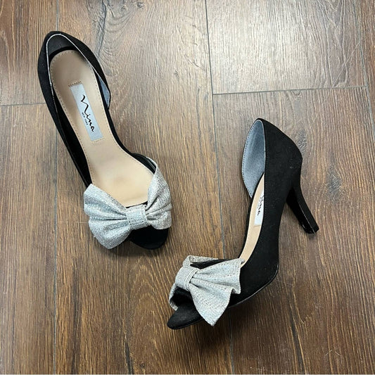 Nina Fay Fay Peep Toe Pump SZ 7