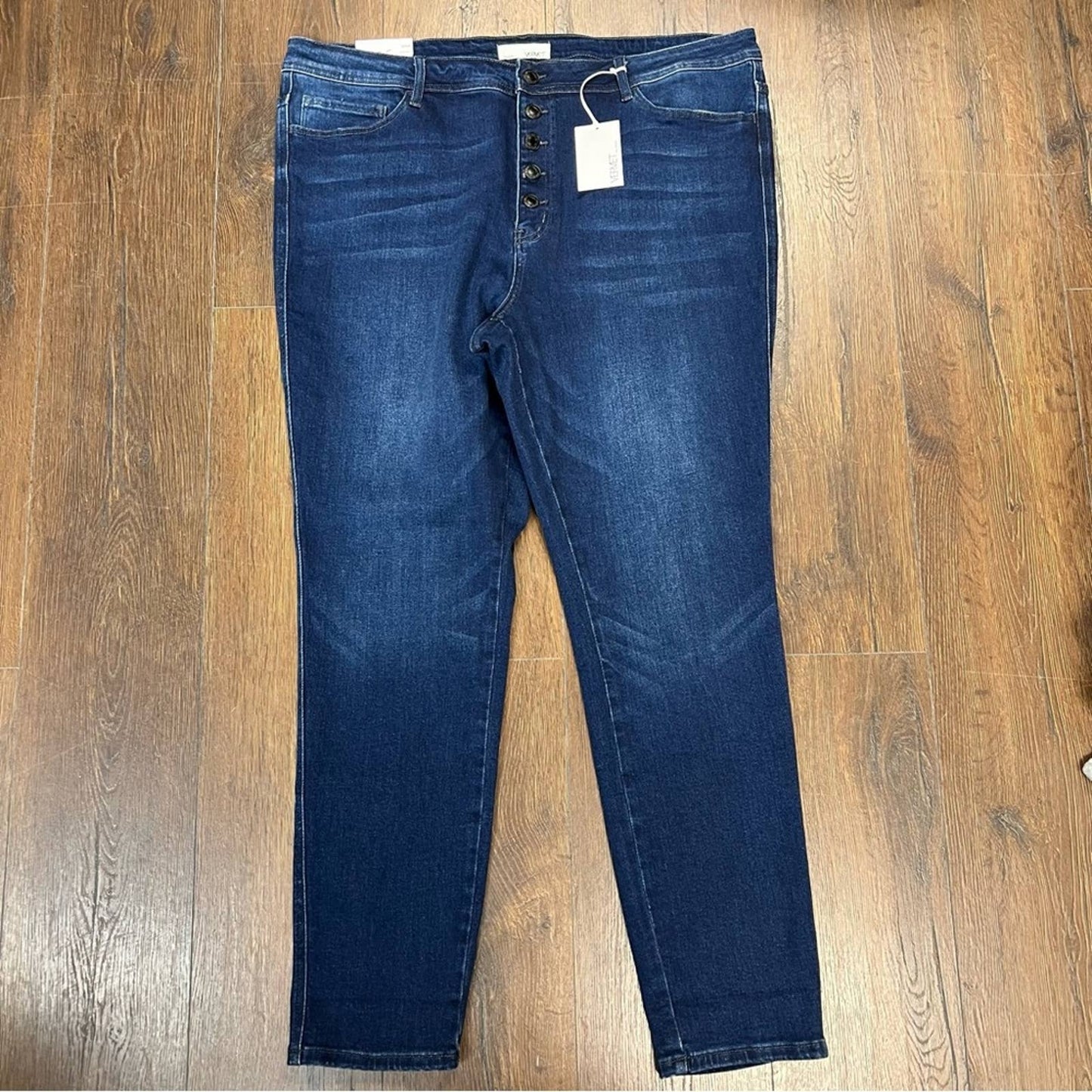🆕 VERVET high rise skinny jeans SZ 22