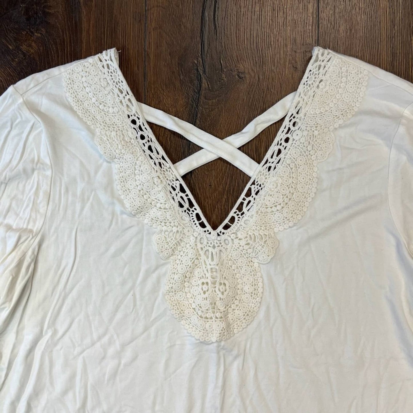 Danielrainn 3/4 sleeve shirt SZ XL