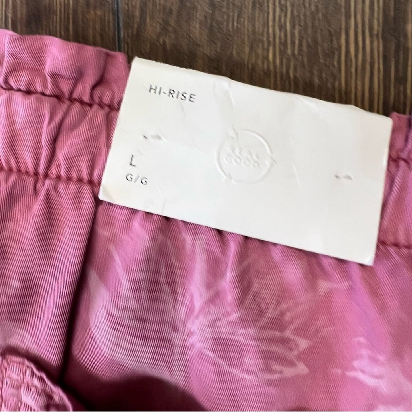 🆕 American Eagle pink Hawaiian drawstring shorts SZ LG