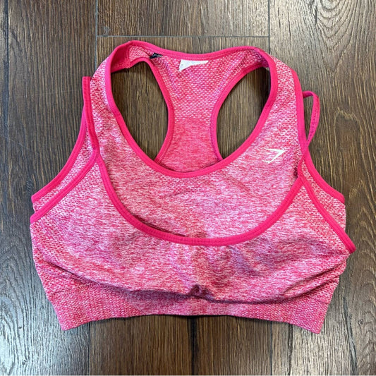 Gymshark adapt fleck seamless sports bra SZ SM