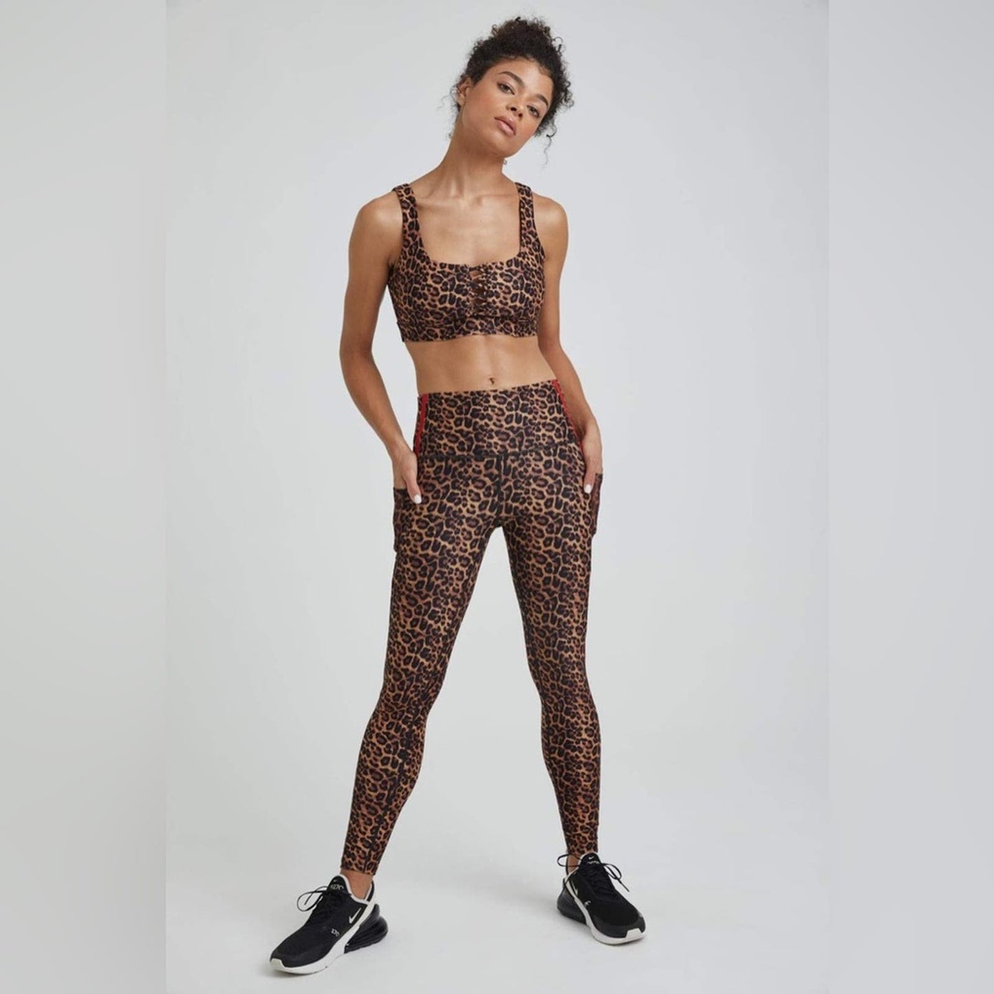 Wear it to Heart Nina Cheetah Tights SZ MED