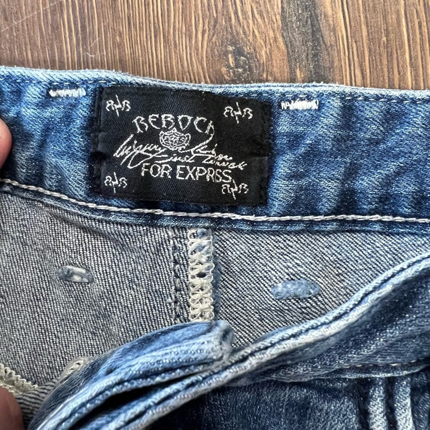 Rerock for express denim short SZ 6
