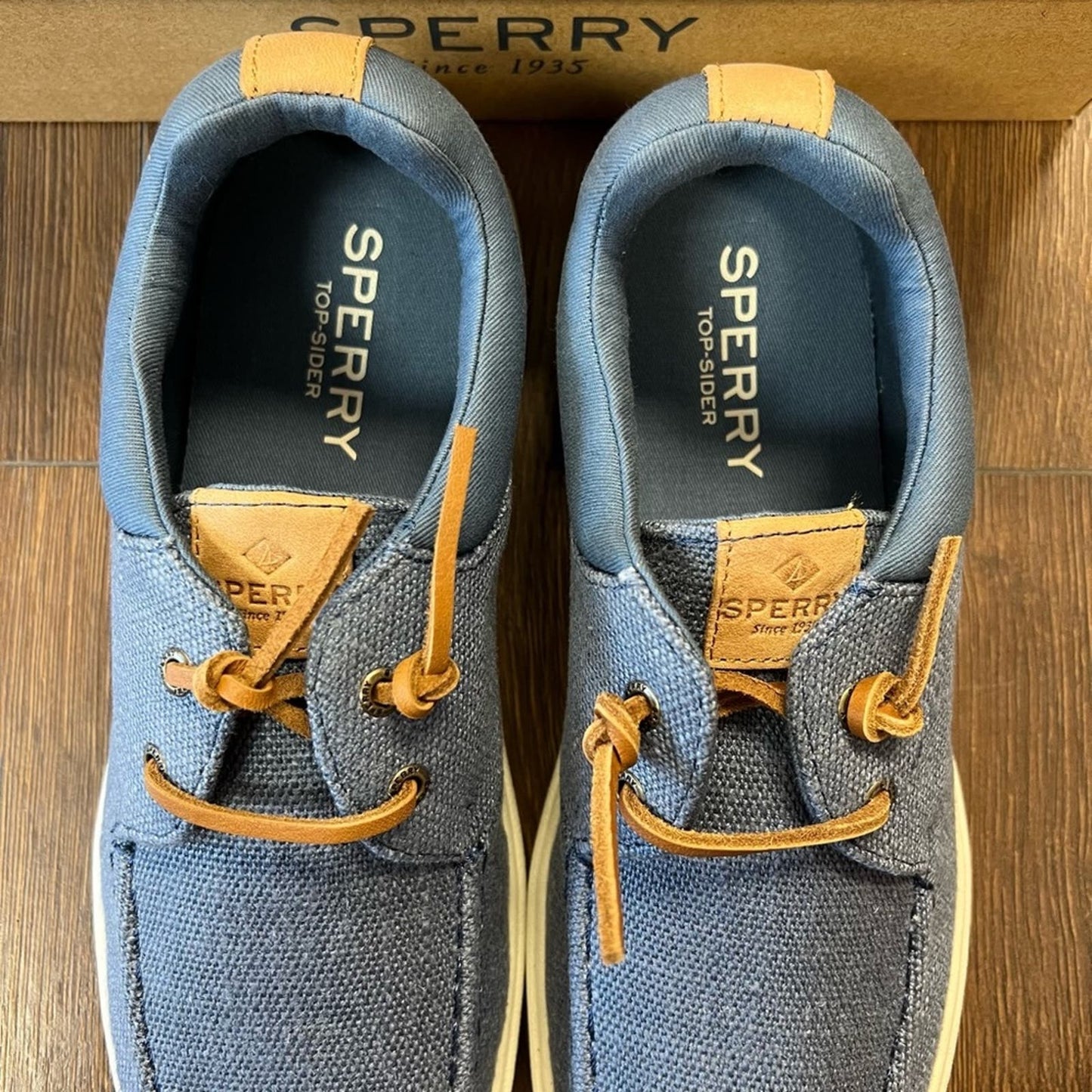 🆕Sperry’s Captain's Hemp Moccasins SZ 9