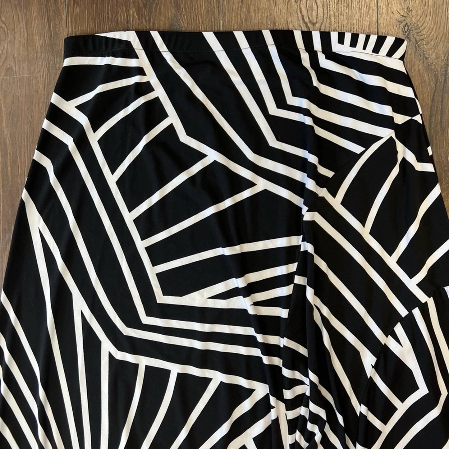 Chico’s striped Maxi SZ 2/LG