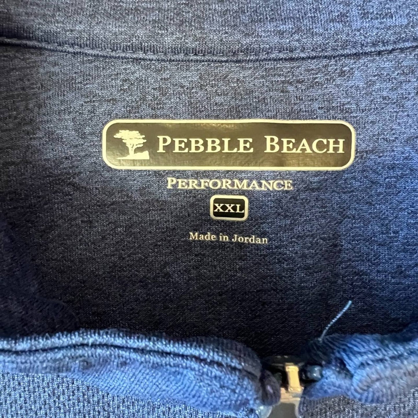 Pebble Beach 1/4 zip SZ XXL