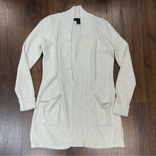 Tahari open knit cardigan SZ MED