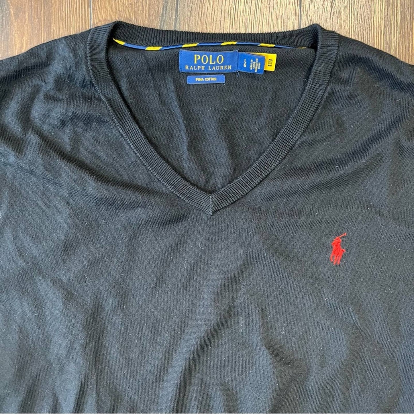 Polo Ralph Lauren pima cotton sweater SZ LG