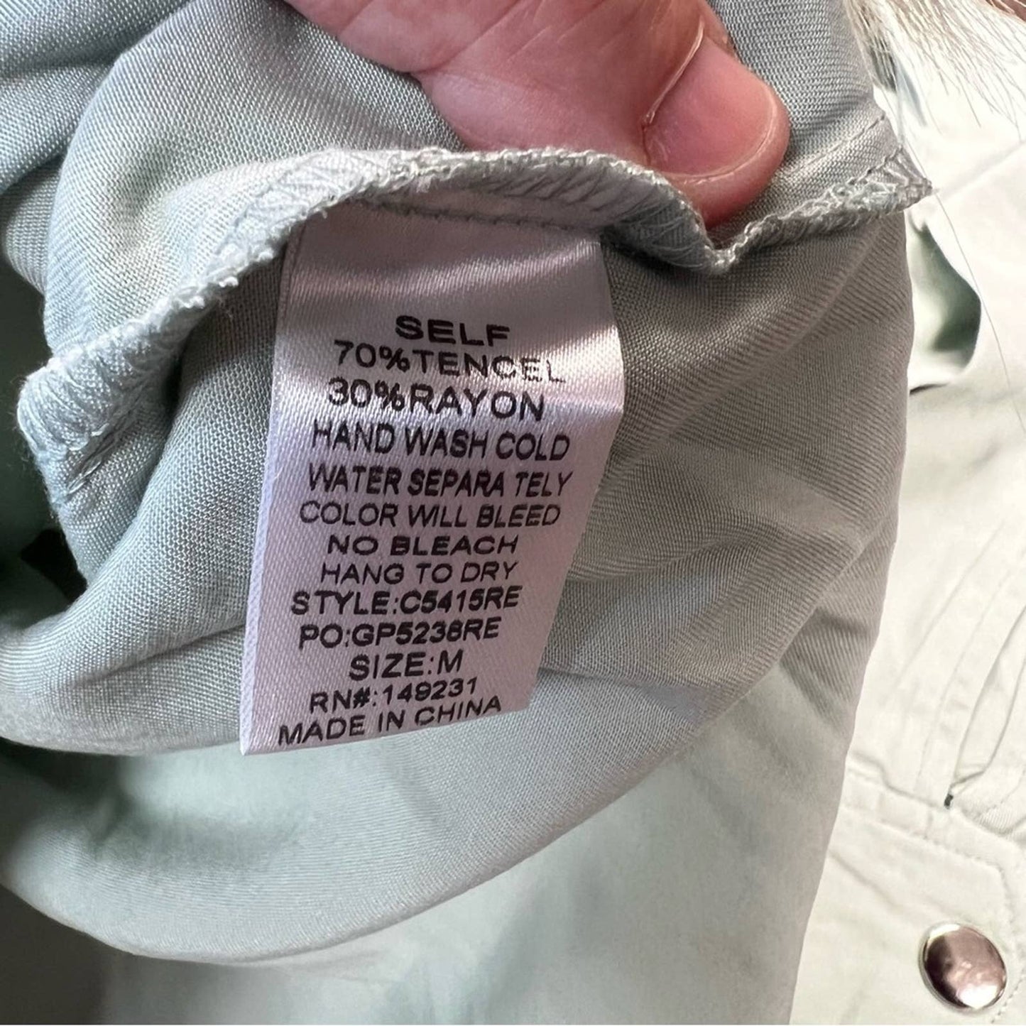🆕 kori america mint light weight jacket SZ MED