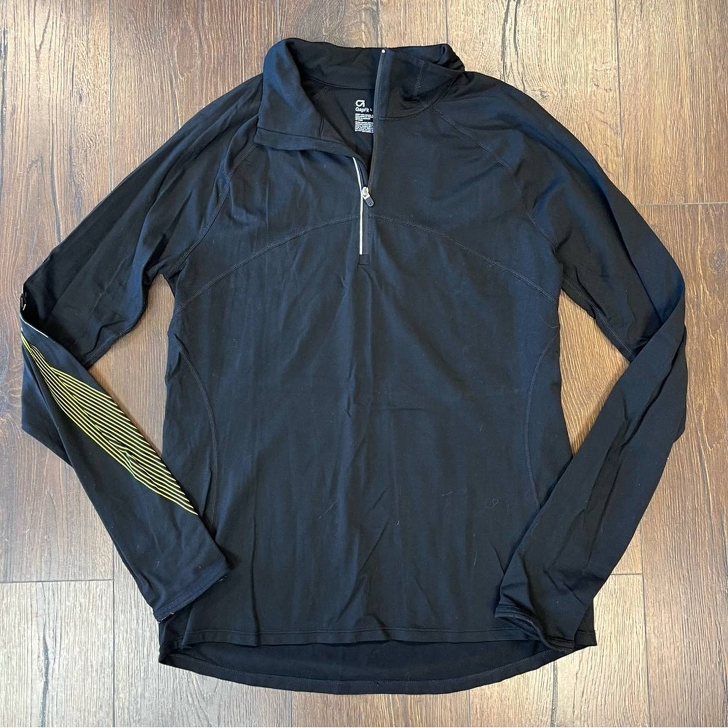 GapFit long sleeve half zip SZ LG
