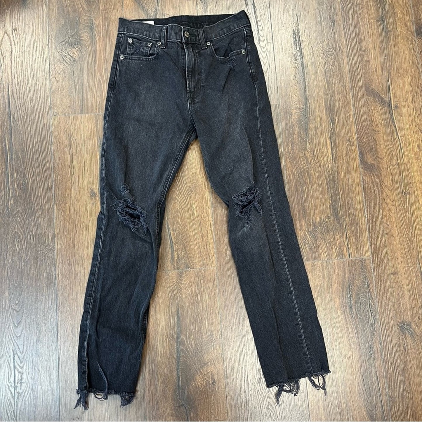 Gap High Rise Cheeky Straight Jeans with Washwell SZ 26/2