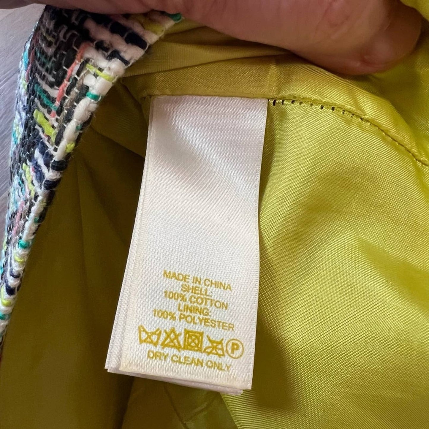 Kate Spade summer tweed Harper Skirt SZ 12