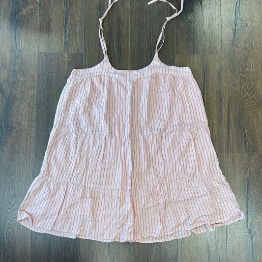 O’Neill pink striped sundress SZ LG