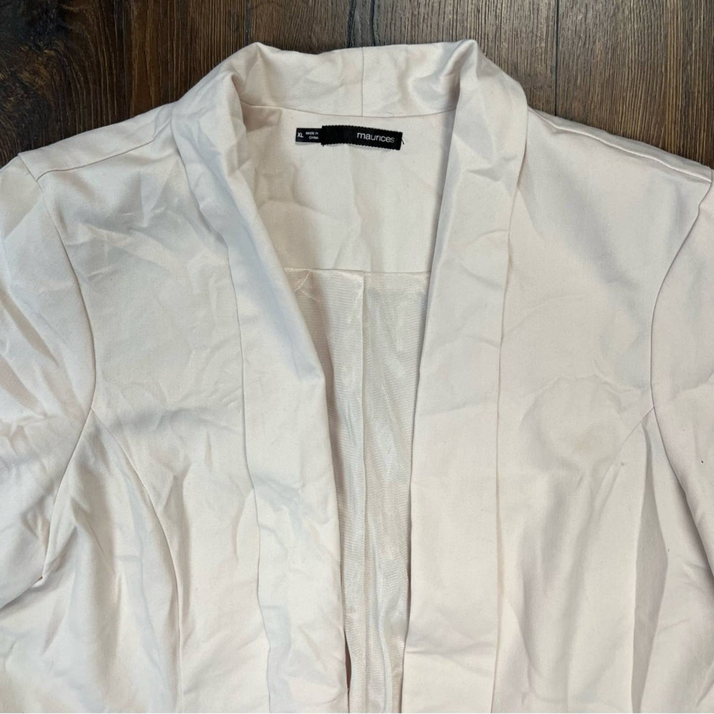 Maurices open front blazer SZ XL