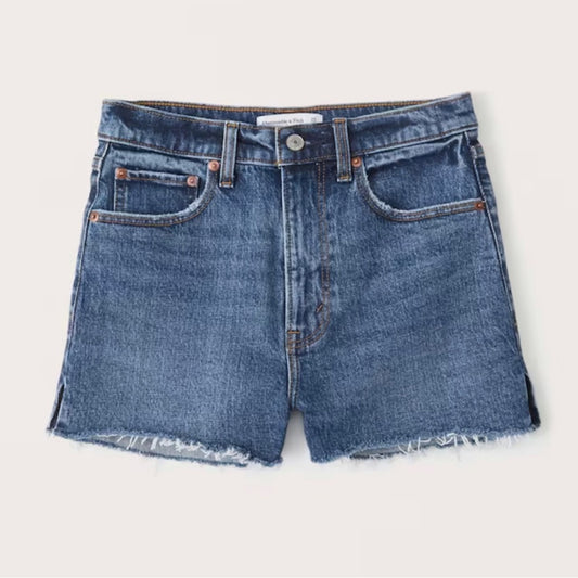 🆕 Abercrombie & Fitch the mom short, high rise SZ 34/18