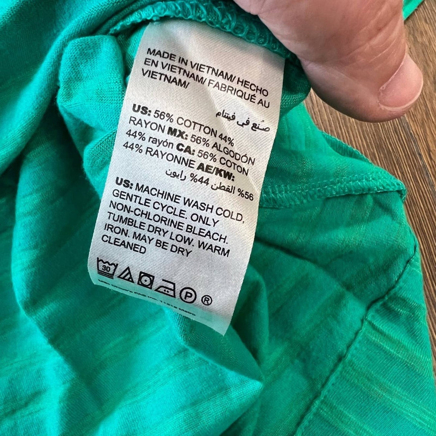 Chico’s striped elbow tee SZ 0/SM
