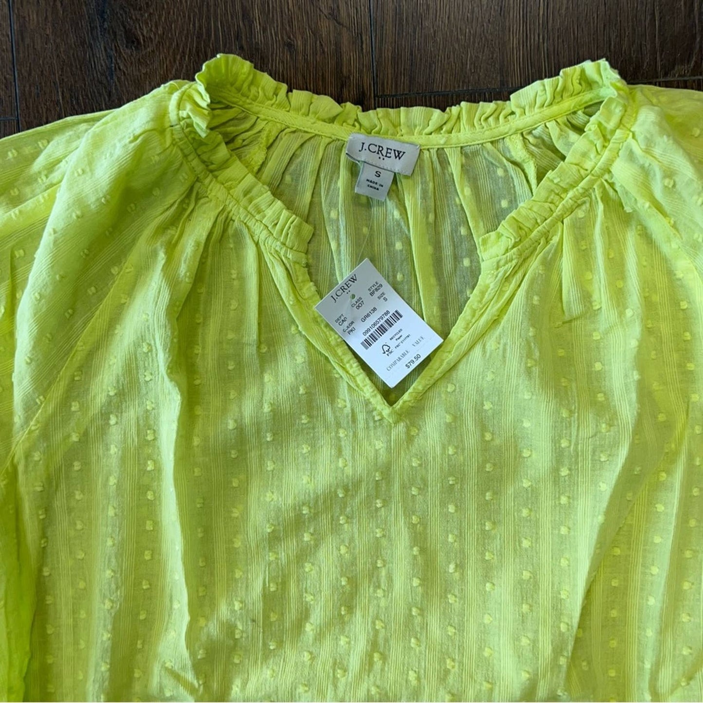 🆕 J crew Novelty artist top SZ SM