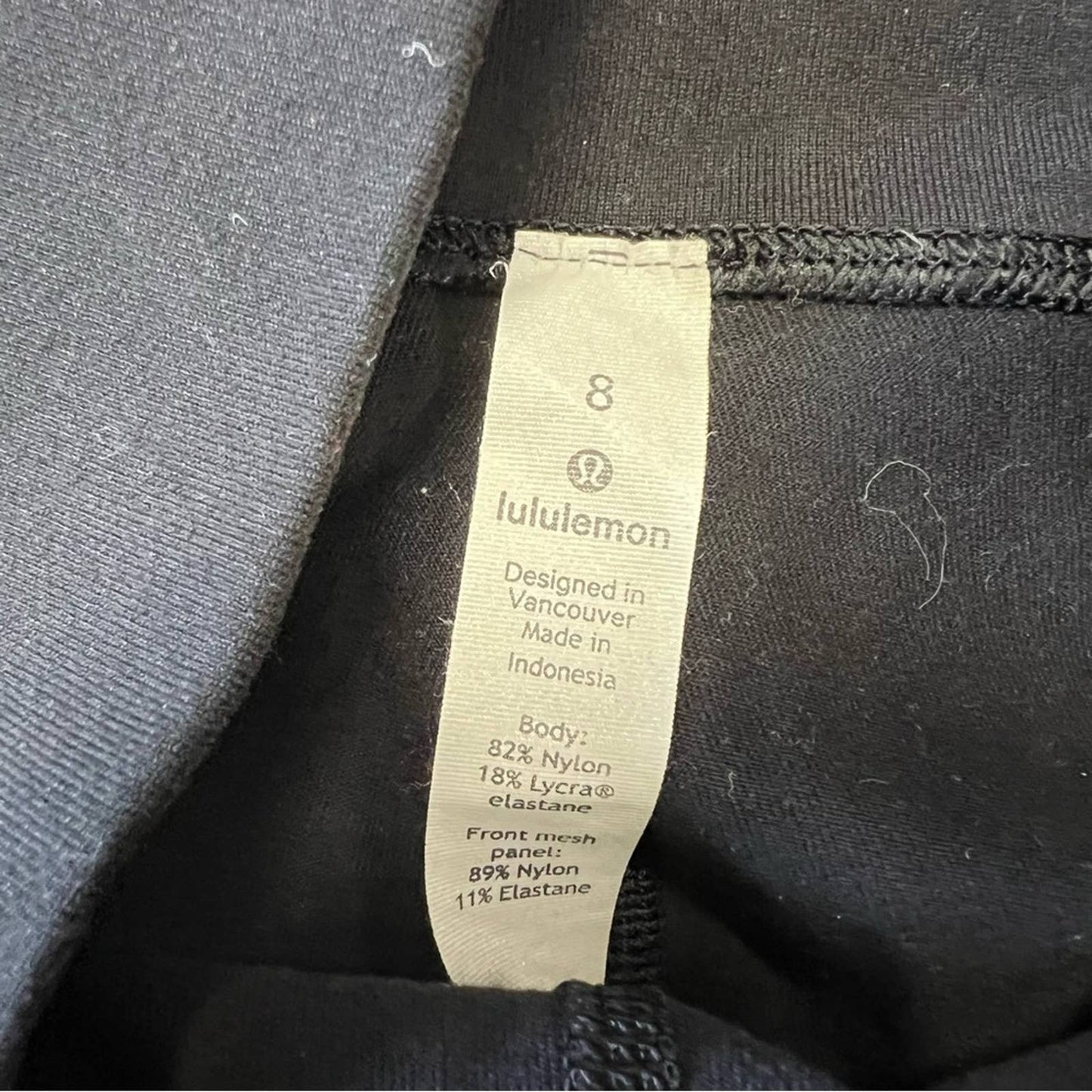 Lululemon Wunder Under Pant (High-Rise) *Tech Mesh 28" SZ 8