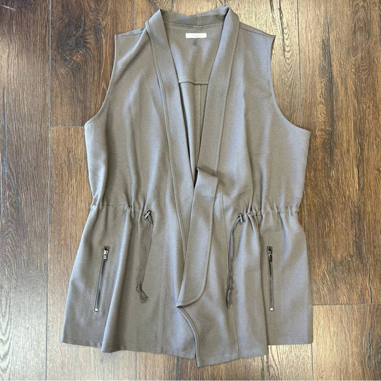 Maurices open drawstring vest SZ XL