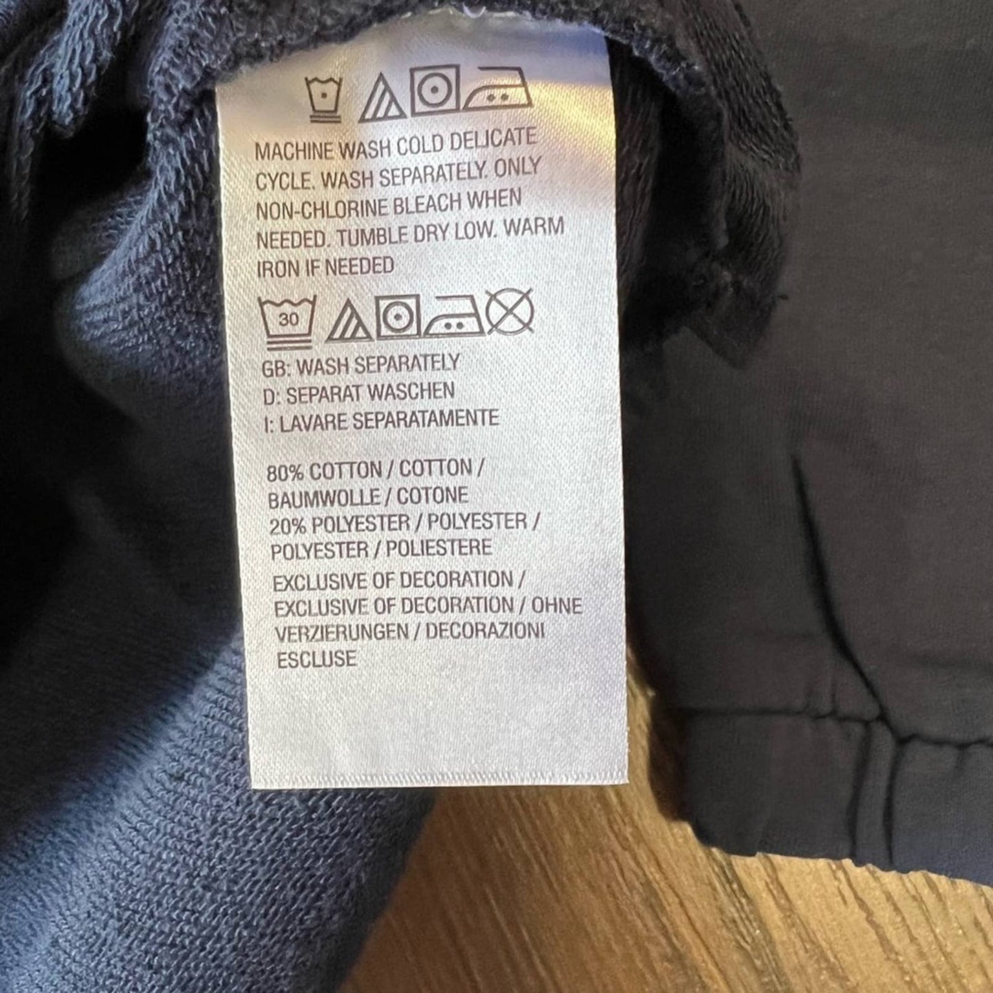 Sudio park “peach logo” sweatshirt SZ XXS