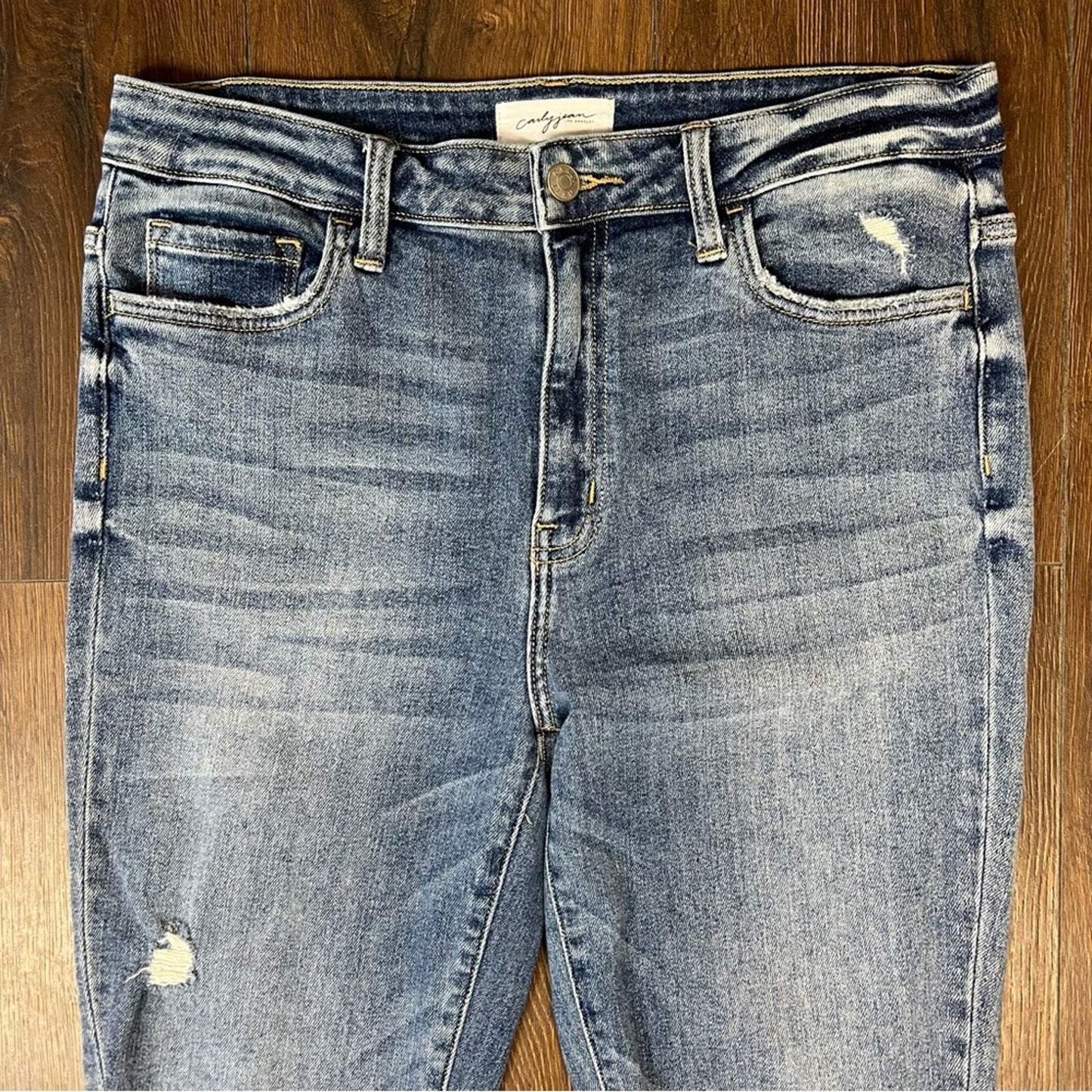 Carly Jean Los Angeles Logan High Waisted Skinny Jean SZ 13