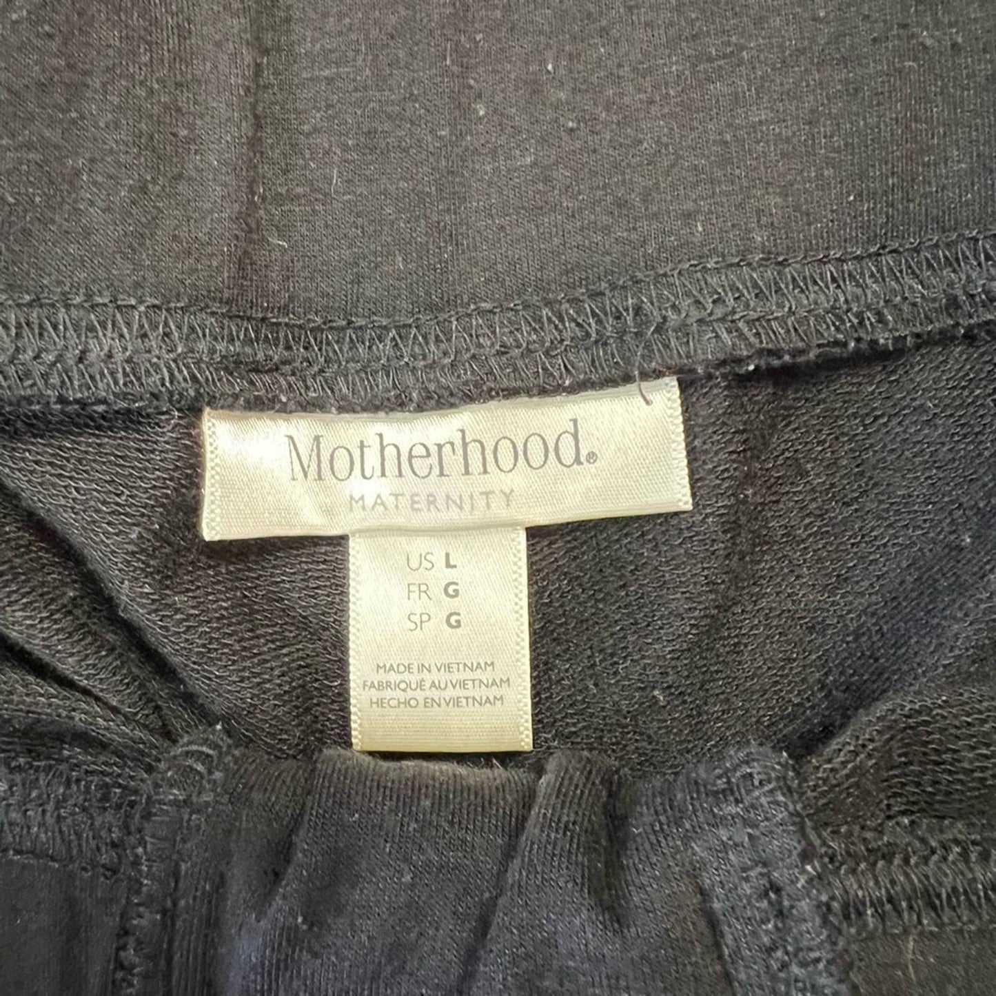 Motherhood Maternity jogger pant SZ LG