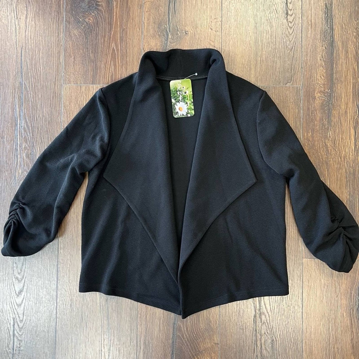 🆕 wild daisy boutique black blazer SZ LG