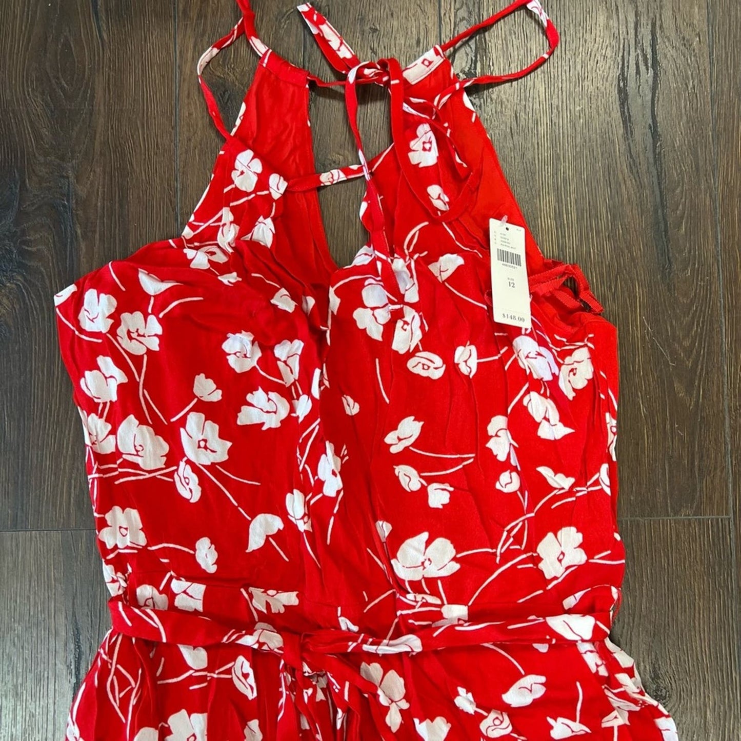 🆕 Maeve by Anthropologie Andros printed jumpsuit SZ 12