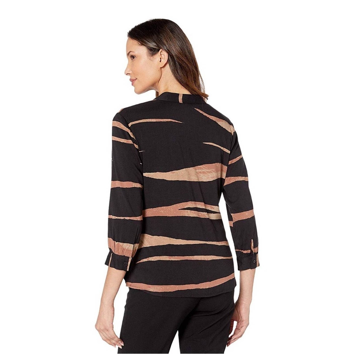 NIC+ZOE Abstract Animal Top Multi SZ SM