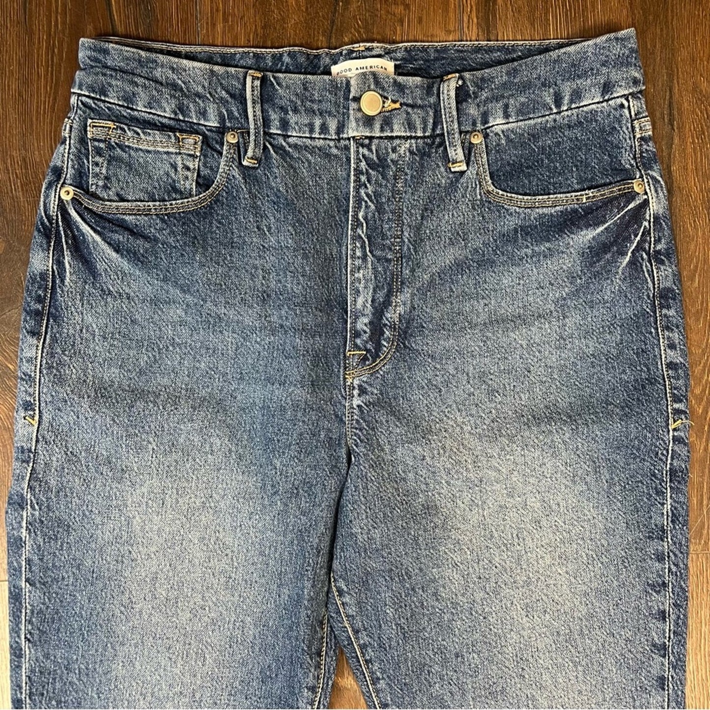 NEW Good American Good Classic Raw Hem SZ 14/32