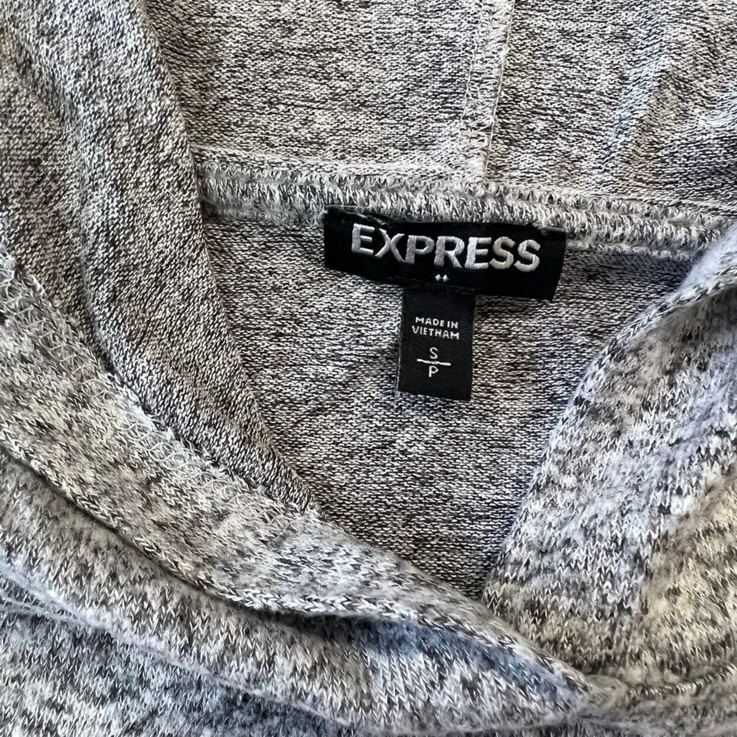 Express hooded long sleeve pullover SZ SM