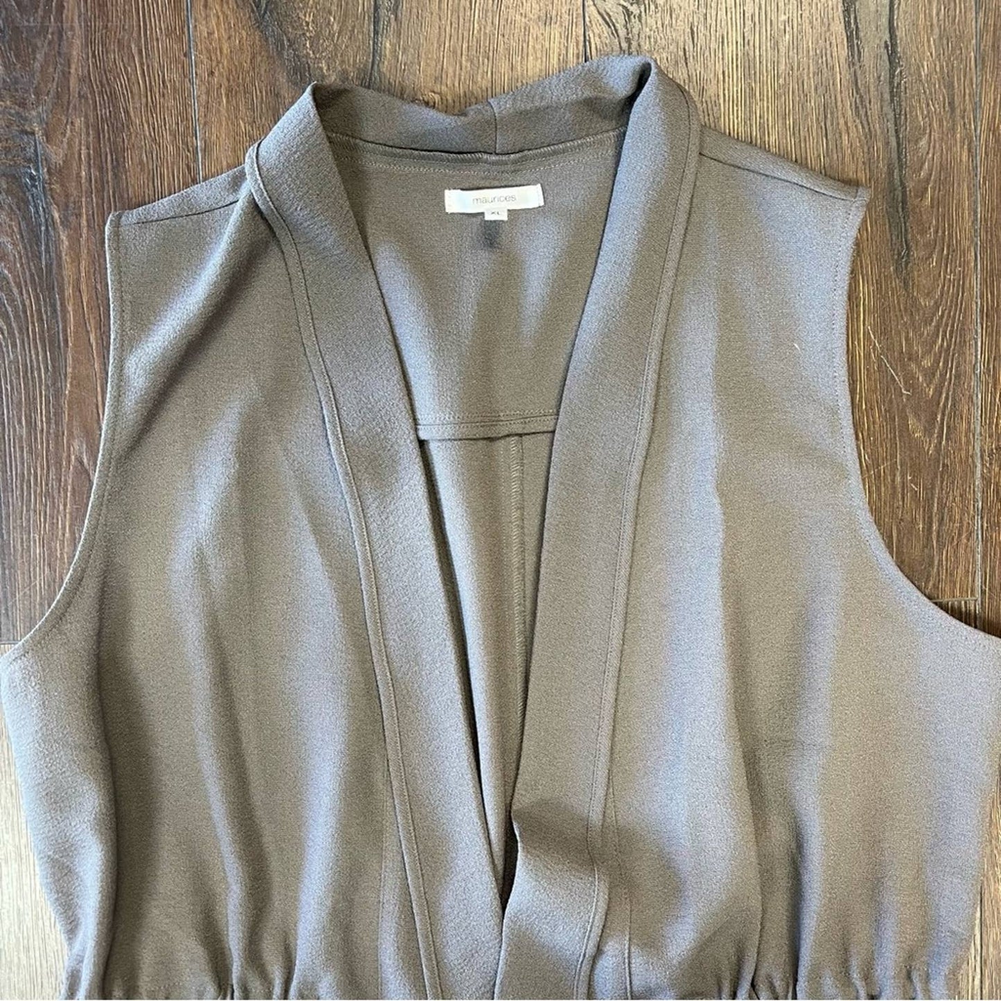 Maurices open drawstring vest SZ XL